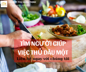 Tìm người giúp việc tại Thủ Dầu Một